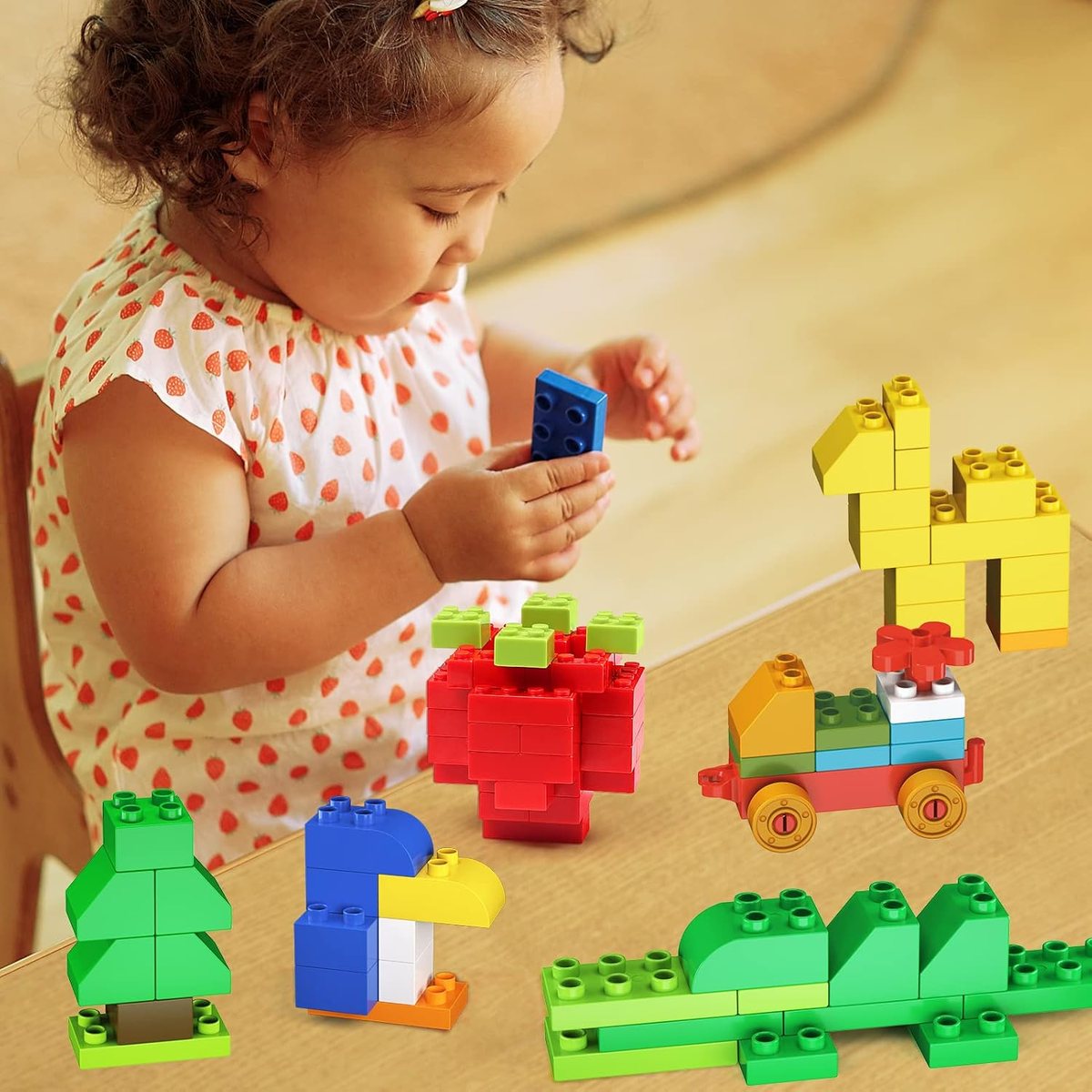 138 Piece Big Building Blocks, view 4