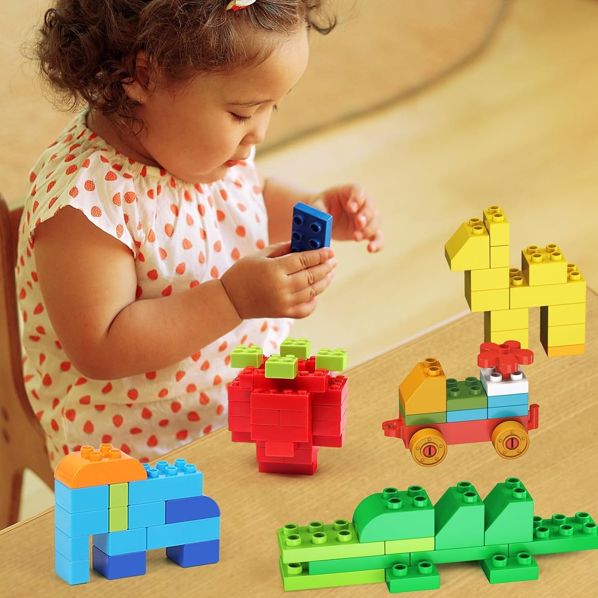 258 Piece Classic Big Building Blocks, view 4