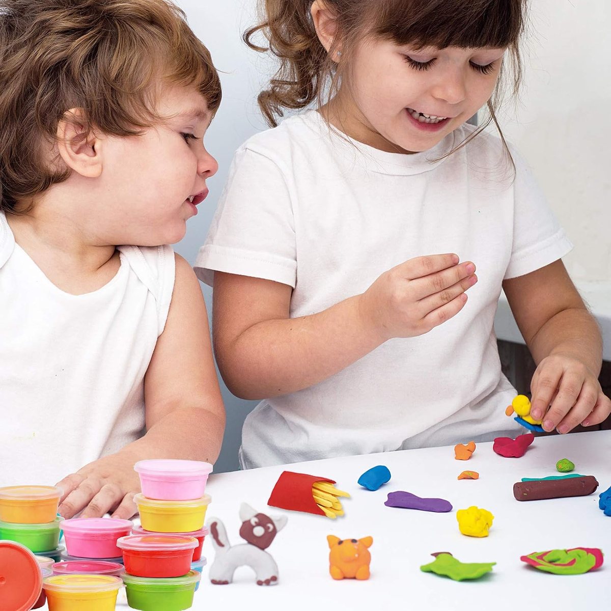 36 Color Air Dry Clay Kit, view 3